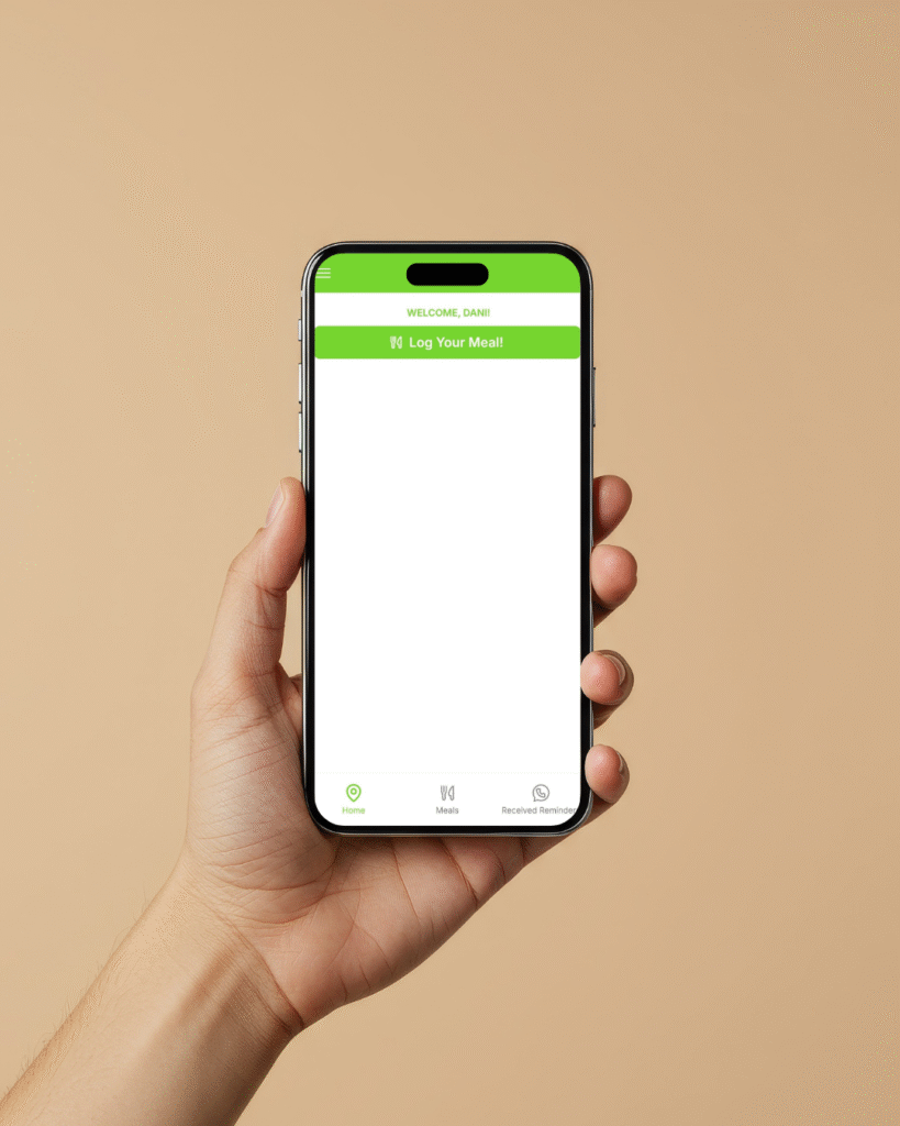 beige minimalist hand holding phone mockup instagram post (1)